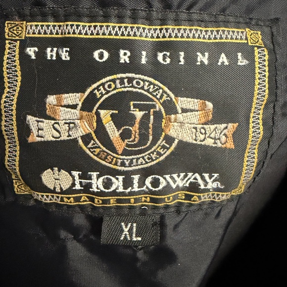 Vintage Denver Broncos Wool Faux Leather Varsity Jacket XL - Picture 4 of 7